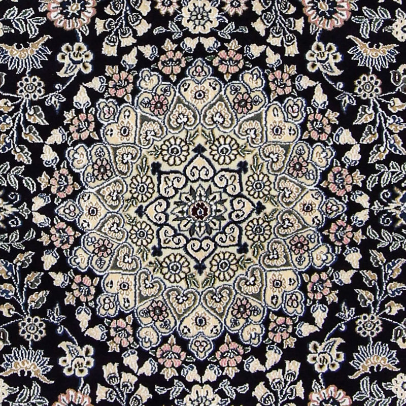 Persisk teppe - Nain - Royal - 204 x 128 cm - mørkeblå