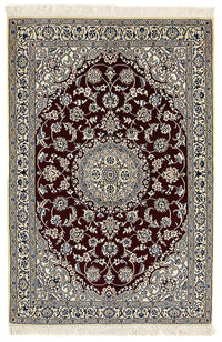 Persisk teppe - Nain - Royal - 177 x 118 cm - mørk rød – product image