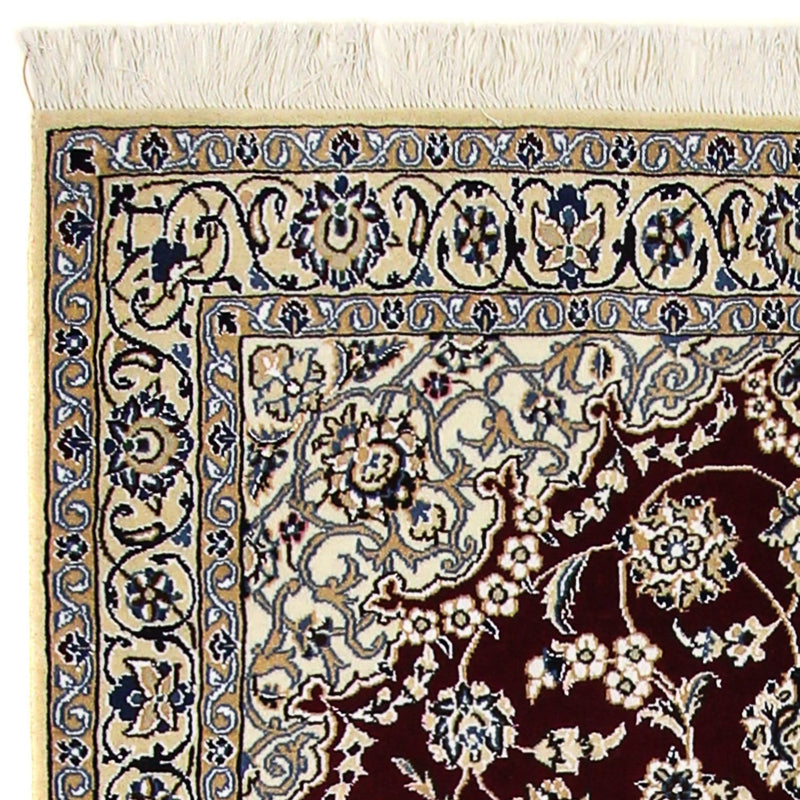 Persisk teppe - Nain - Royal - 177 x 118 cm - mørk rød