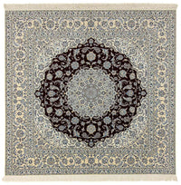 Persisk teppe - Nain - Premium square  - 260 x 252 cm - mørkeblå – product image