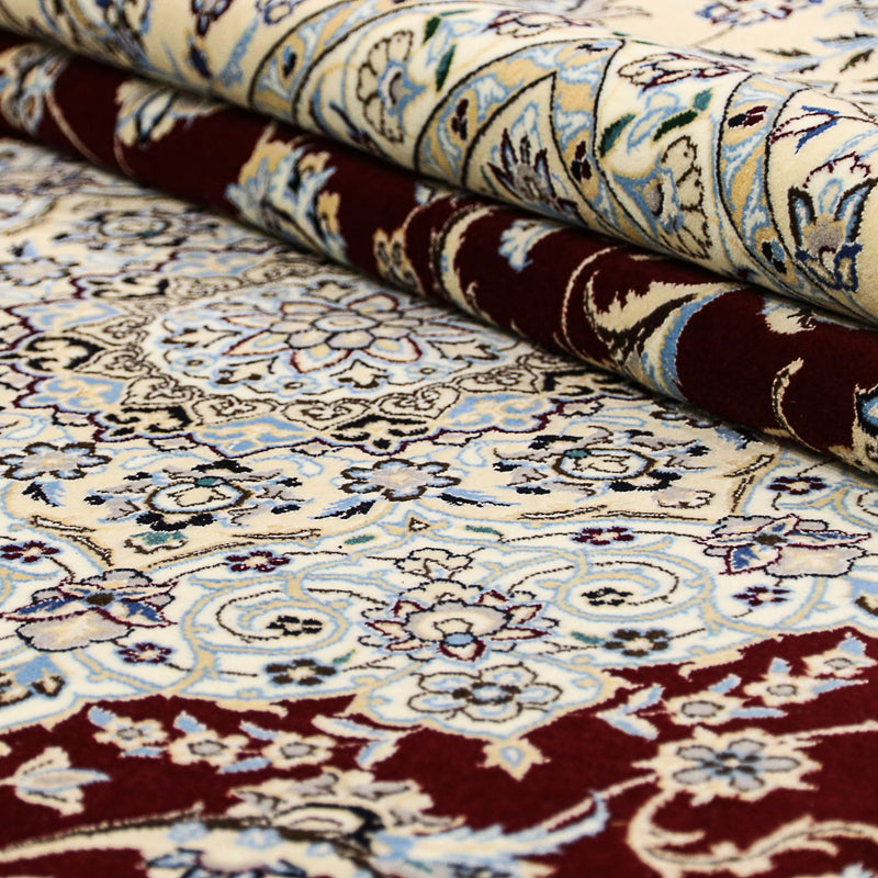 Persisk teppe - Nain - Premium square  - 260 x 252 cm - mørkeblå