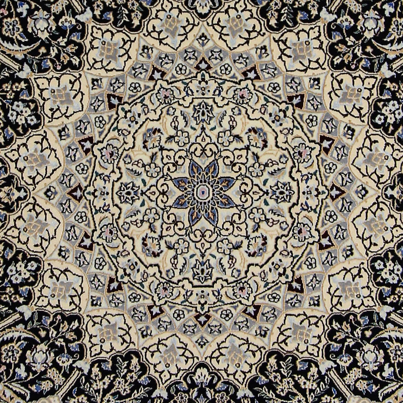 Persisk teppe - Nain - Premium - 190 x 128 cm - beige