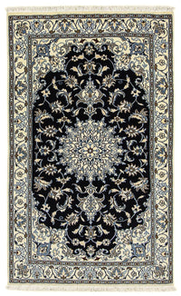 Persisk teppe - Nain - 198 x 119 cm - mørkeblå – product image