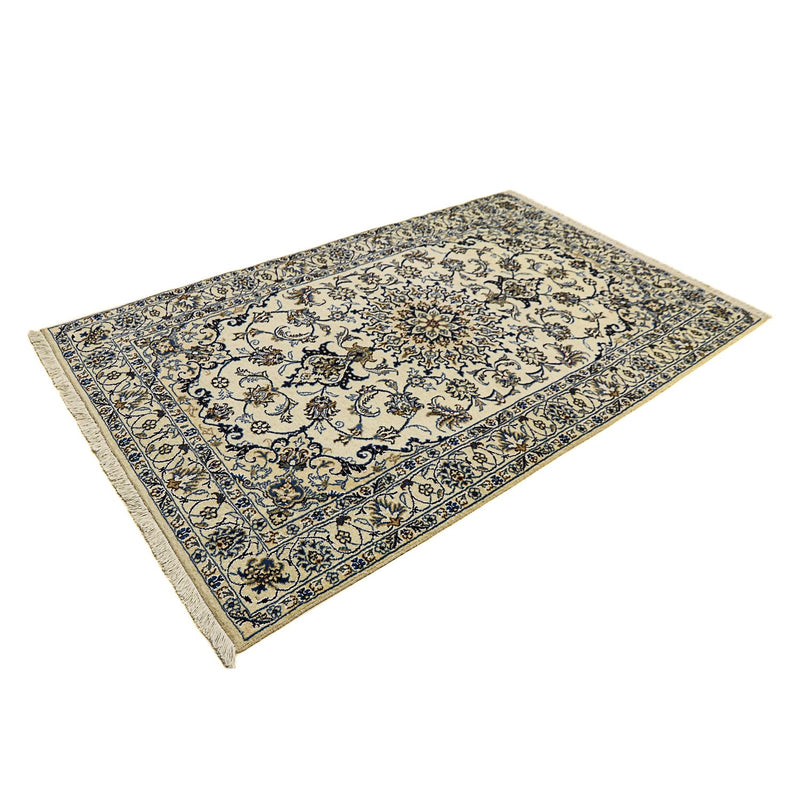 Persisk teppe - Nain - 201 x 125 cm - beige
