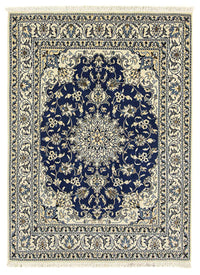 Persisk teppe - Nain - 196 x 145 cm - mørkeblå – product image