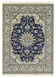 Persisk teppe - Nain - 196 x 145 cm - mørkeblå