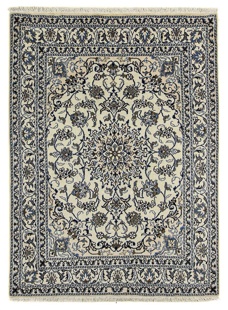 Persisk teppe - Nain - 197 x 147 cm - beige