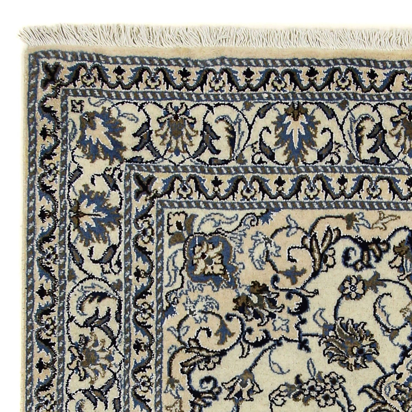 Persisk teppe - Nain - 197 x 147 cm - beige