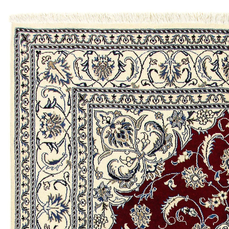 Persisk teppe - Nain - 297 x 200 cm - mørk rød