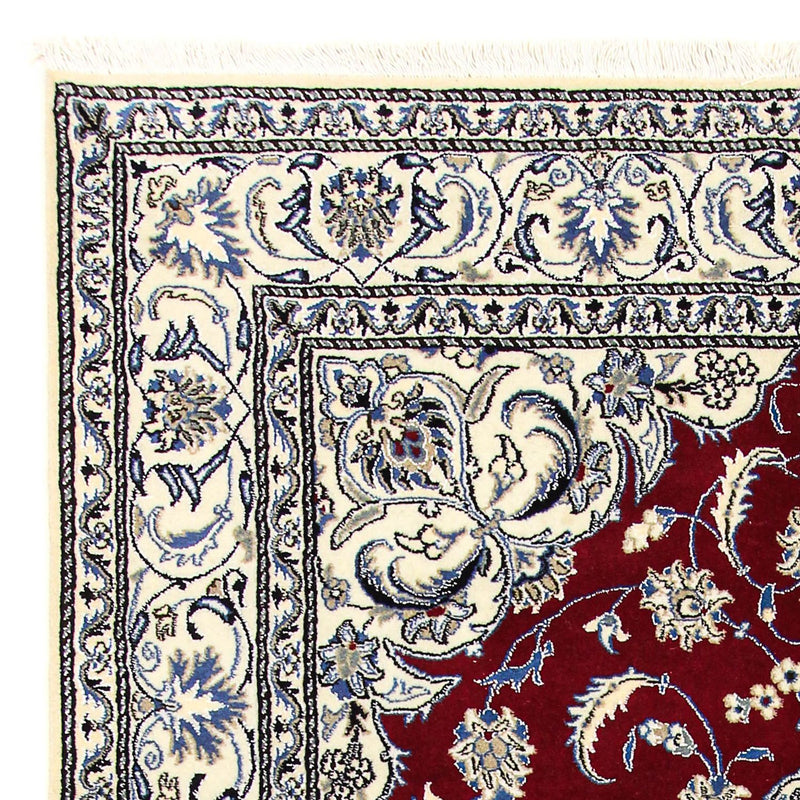 Persisk teppe - Nain - 295 x 194 cm - mørk rød