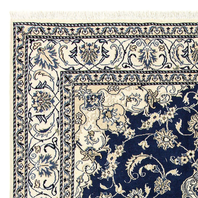 Persisk teppe - Nain - 290 x 198 cm - mørkeblå