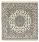 Persisk teppe - Nain - Premium square  - 205 x 205 cm - beige