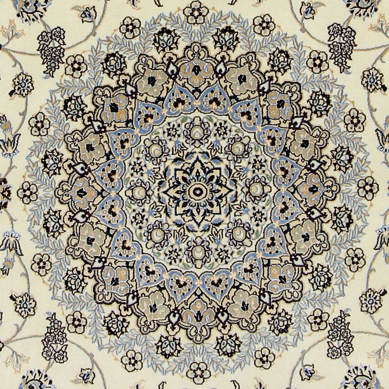 Persisk teppe - Nain - Premium square  - 205 x 205 cm - beige