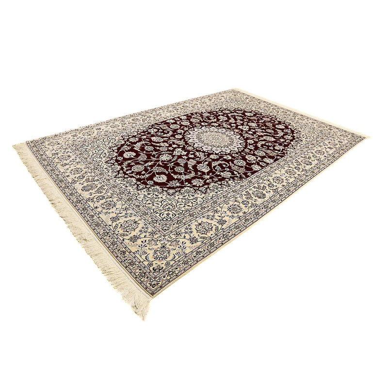 Persisk teppe - Nain - Premium - 298 x 201 cm - mørk rød