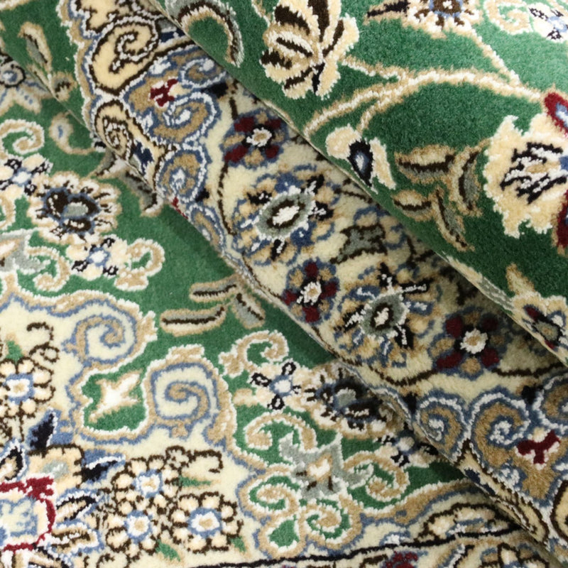 Persisk teppe - Nain - Royal - 198 x 130 cm - grønn