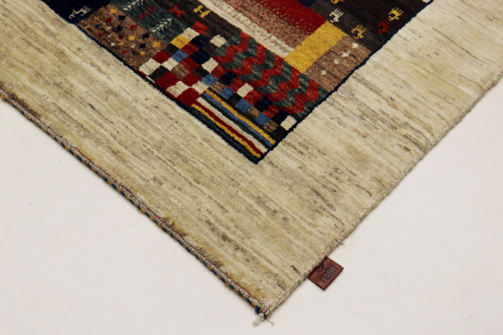 Indo Loribaft Teppe 200x154cm - Ullteppe