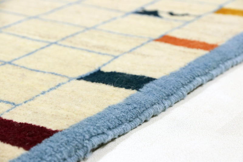 Persisk Gabbeh Teppe 83x199cm - Perserteppich Wollteppich
