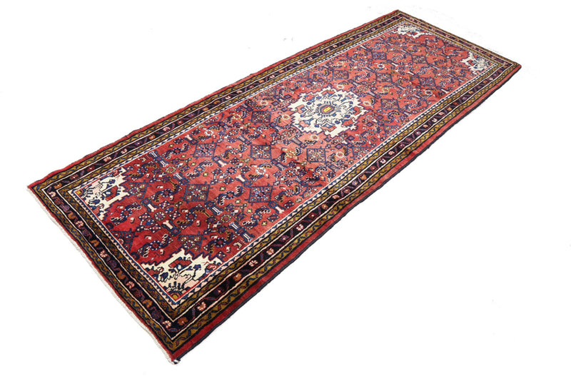 Hosseinabad Teppe 330x125cm - Persisk teppe
