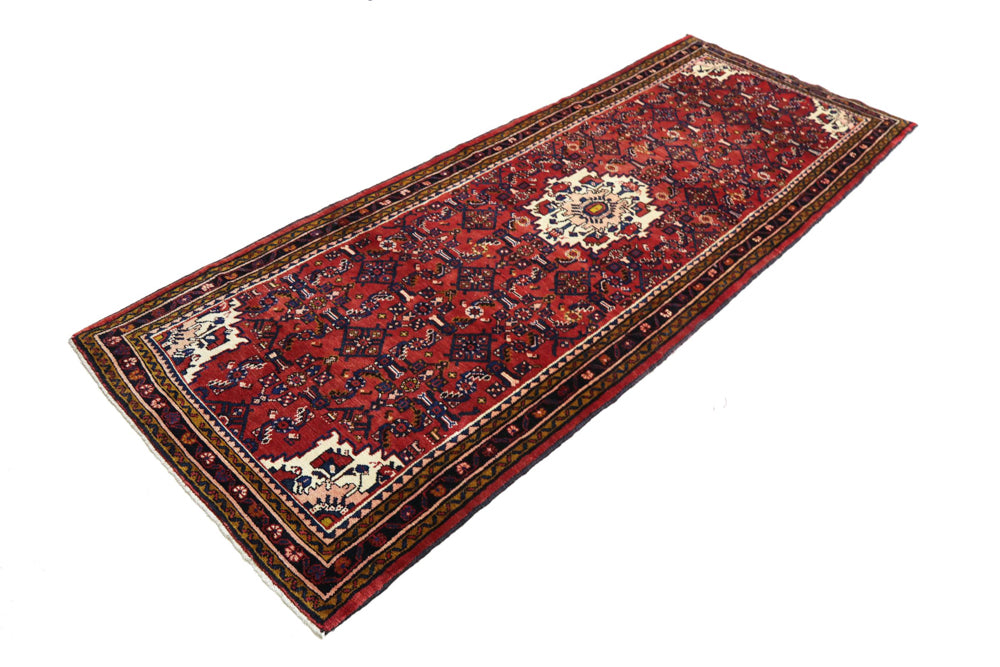 Hosseinabad Teppe 330x125cm - Persisk teppe