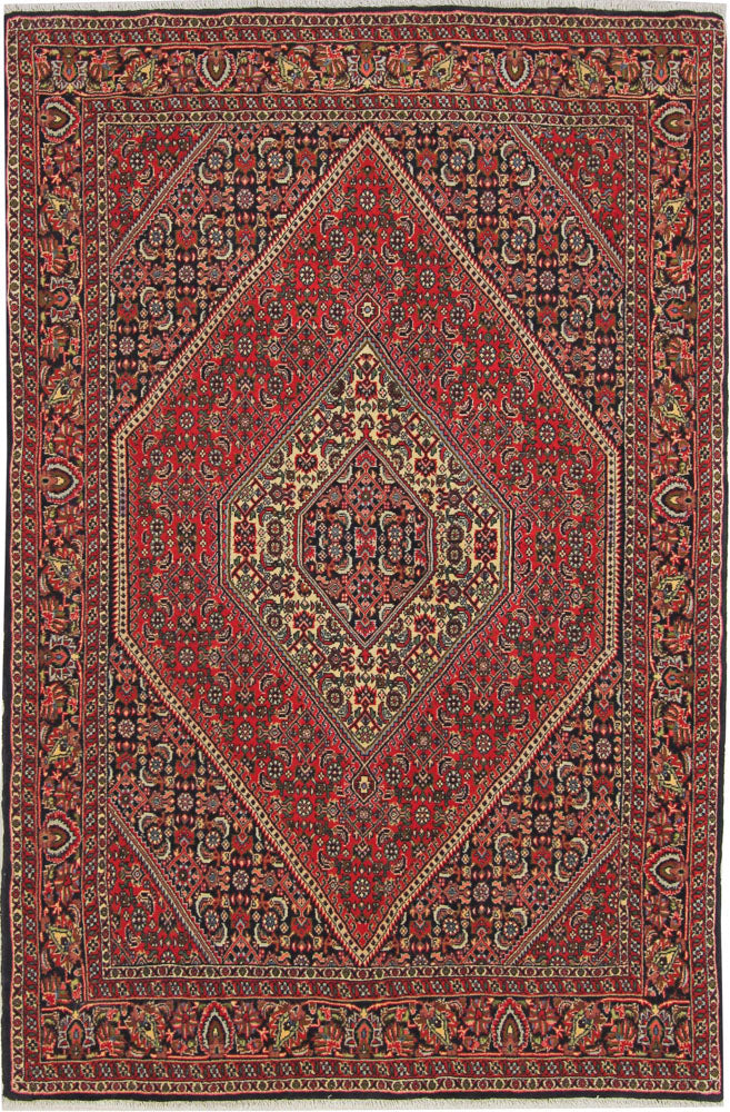 Persisk teppe - Bijar - 172 x 115 cm - rød