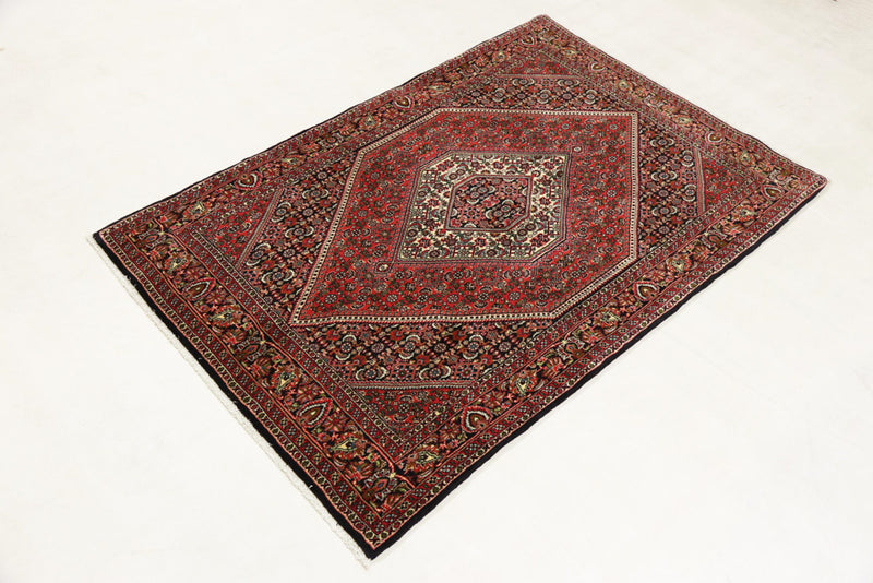 Persisk teppe - Bijar - 172 x 115 cm - rød