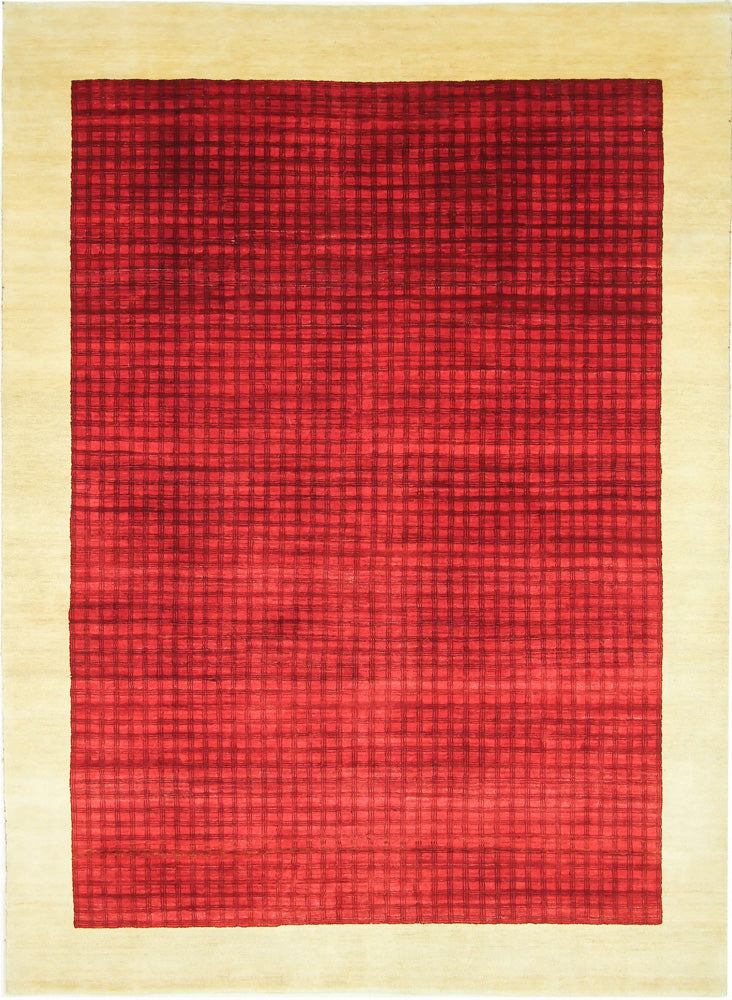 Gabbeh-teppe - persisk - 232 x 172 cm - rød