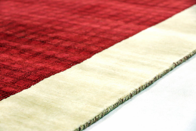 Gabbeh-teppe - persisk - 232 x 172 cm - rød