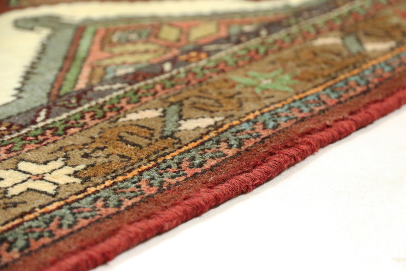 Løper Persisk teppe - Nomadisk - 286 x 83 cm - mørk beige