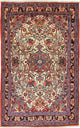 Persisk teppe - klassisk - 180 x 111 cm - flerfarget