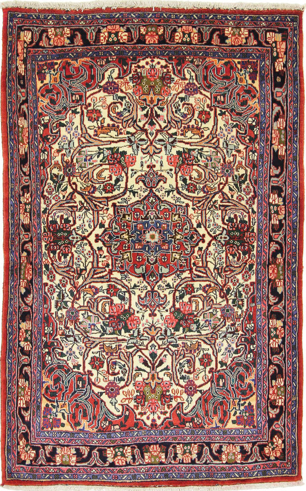 Persisk teppe - klassisk - 180 x 111 cm - flerfarget
