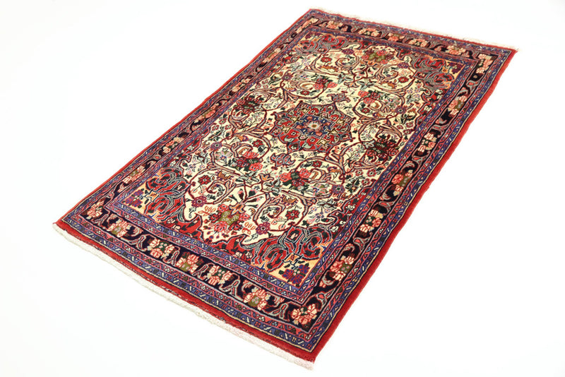 Persisk teppe - klassisk - 180 x 111 cm - flerfarget