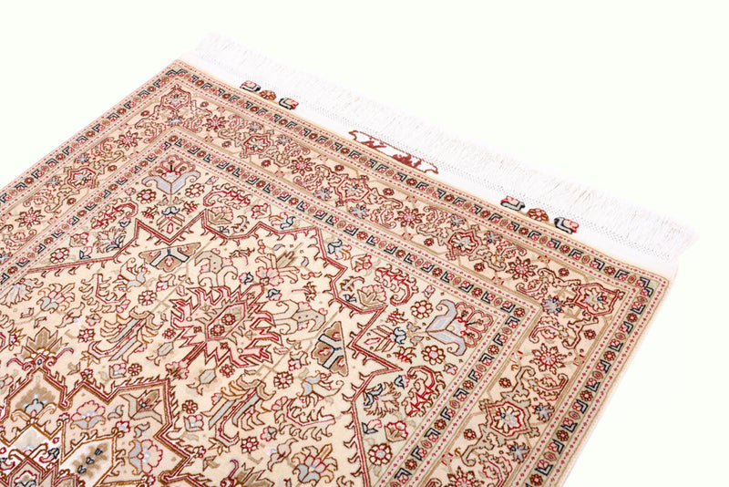 Persisk teppe - Tabriz - Royal - 160 x 100 cm - lys beige