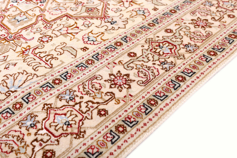 Persisk teppe - Tabriz - Royal - 160 x 100 cm - lys beige