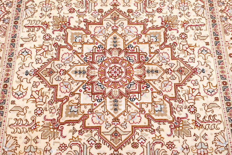 Persisk teppe - Tabriz - Royal - 160 x 100 cm - lys beige