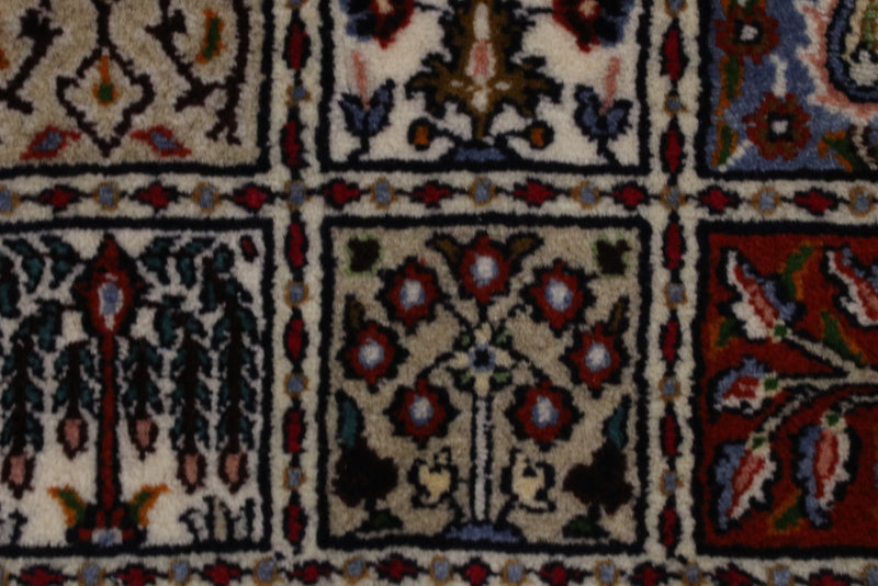 Løper Persisk teppe - klassisk - 298 x 78 cm - mørk beige