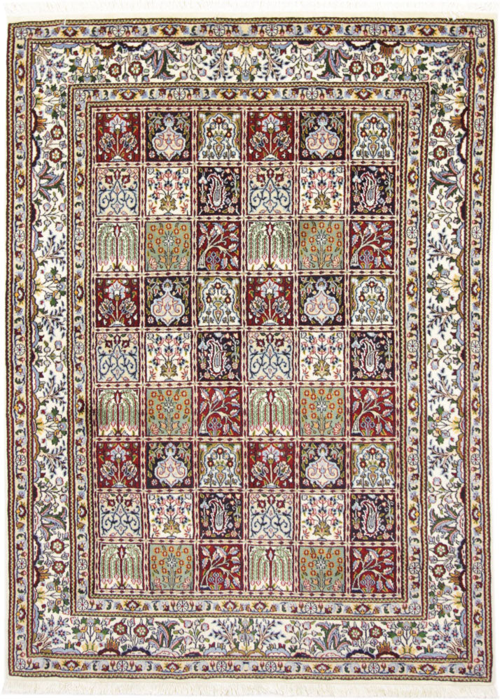 Persisk teppe - klassisk - 200 x 146 cm - flerfarget