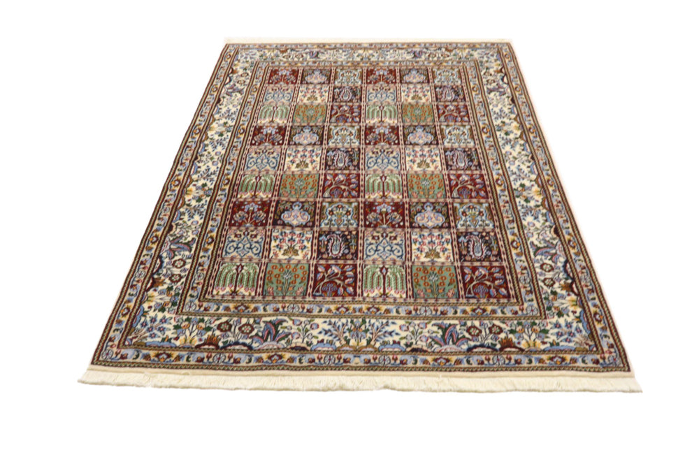 Persisk teppe - klassisk - 200 x 146 cm - flerfarget