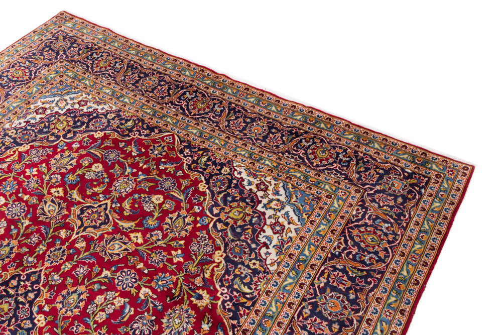 Kashan Teppe 335x247cm - Persisk teppe