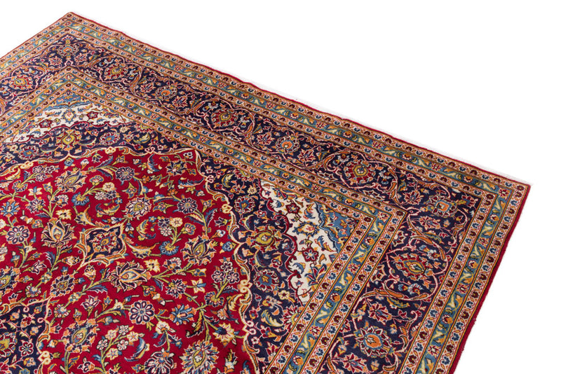 Kashan Teppe 335x247cm - Persisk teppe