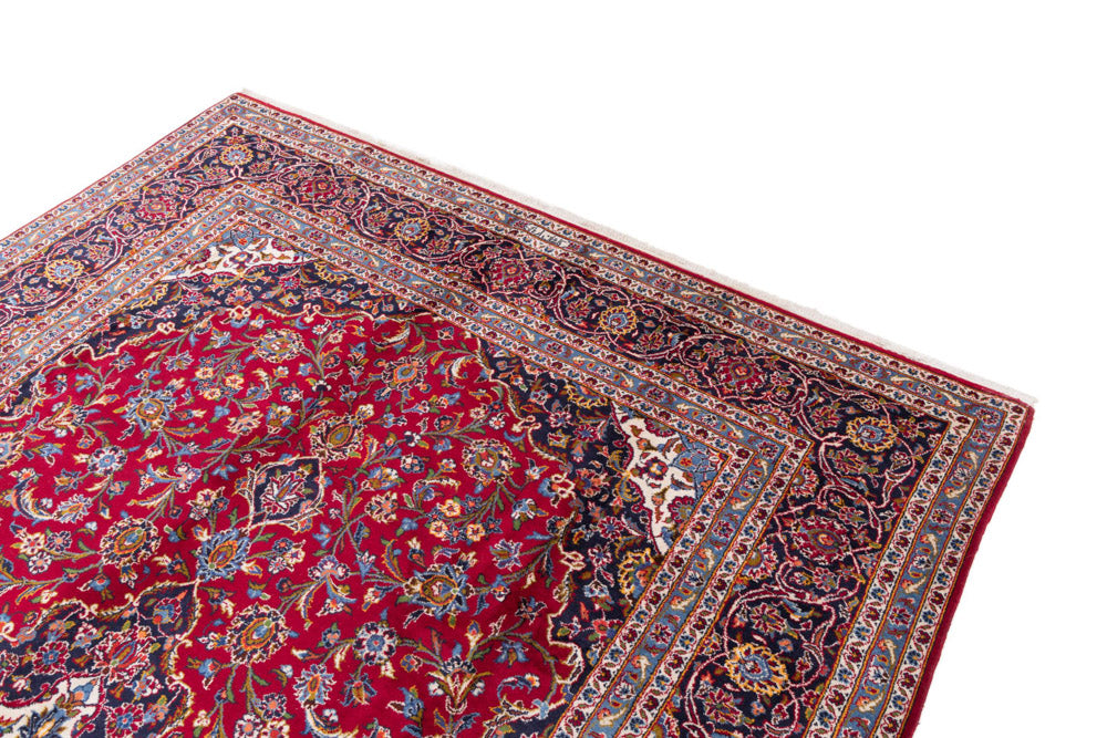 Persisk teppe - Keshan - 355 x 255 cm - rød