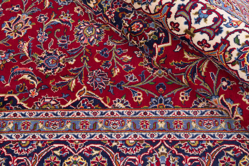 Kashan Teppe 345x233cm - Persisk teppe