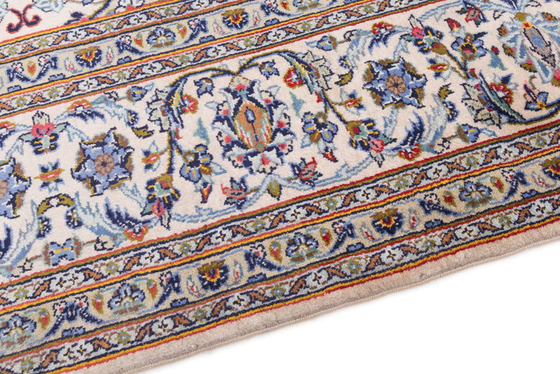 Persisk teppe - Keshan - 365 x 250 cm - krem