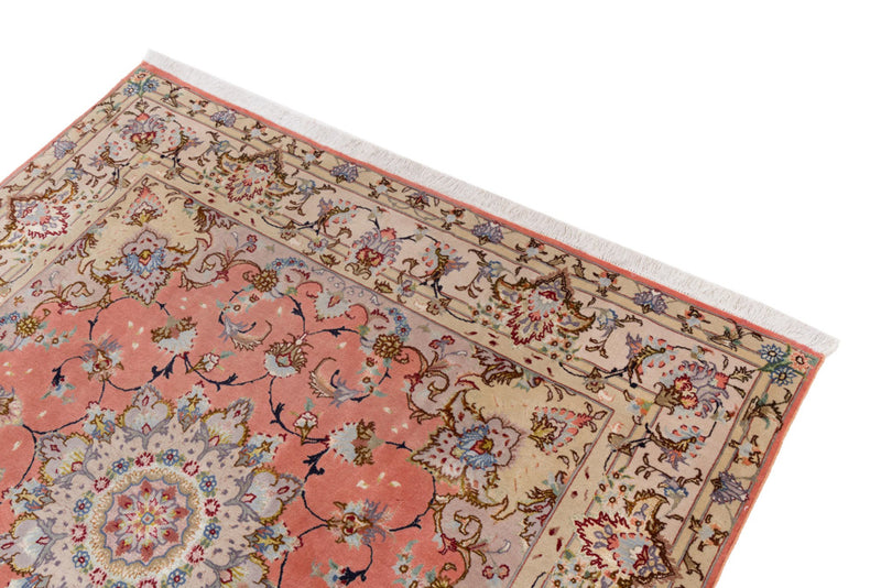 Tabriz - 50 Raj Teppe 153x153cm - Persisk teppe