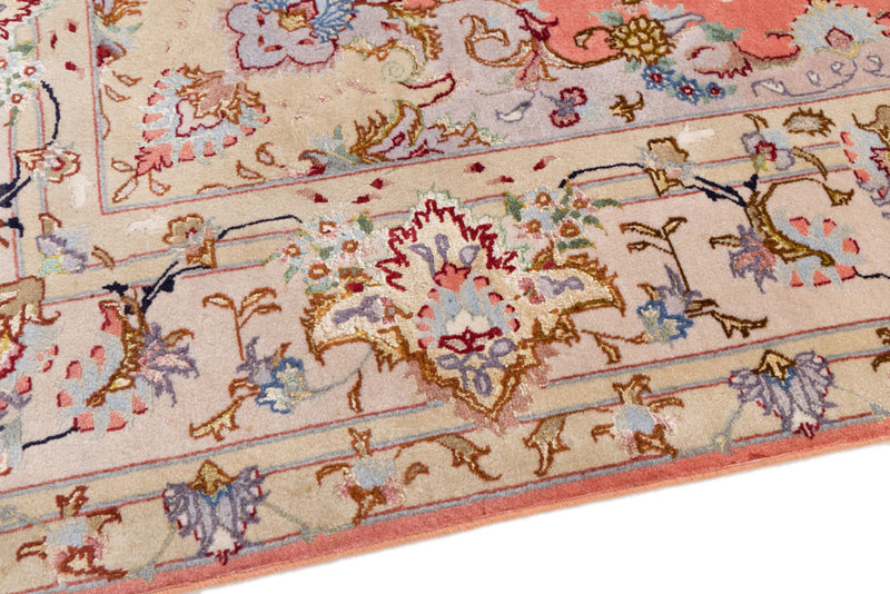 Tabriz - 50 Raj Teppe 153x153cm - Persisk teppe