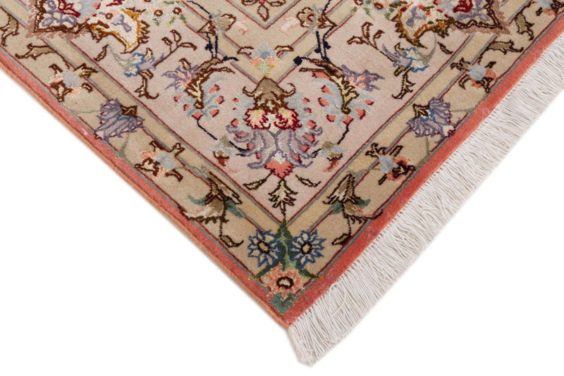 Tabriz - 50 Raj Teppe 153x153cm - Persisk teppe