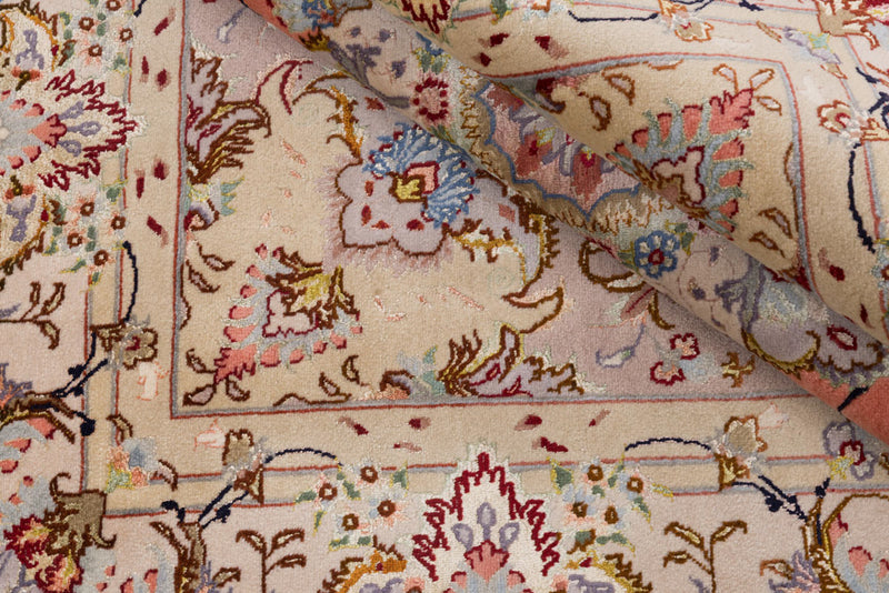 Tabriz - 50 Raj Teppe 153x153cm - Persisk teppe