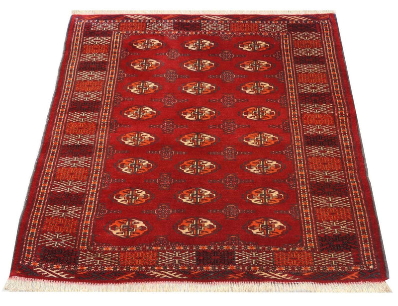 Turkaman teppe 144x110cm - Orientalsk teppe