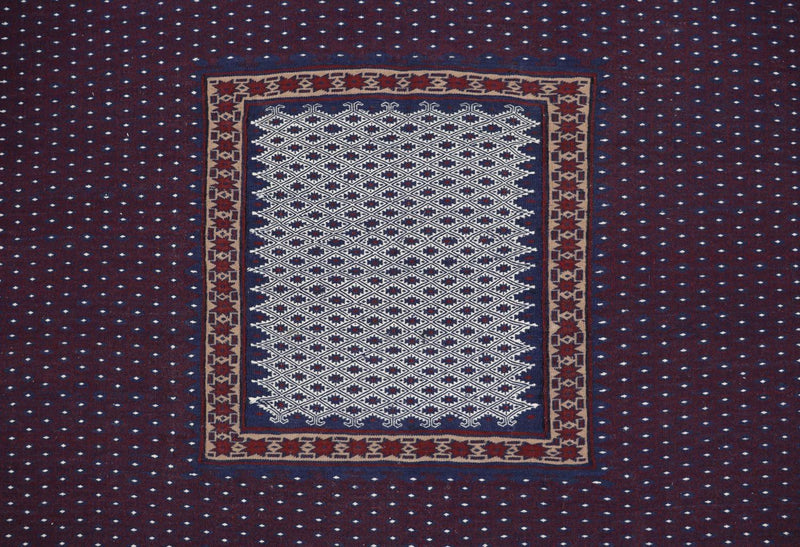 Afghansk kilim Teppe 146x135cm