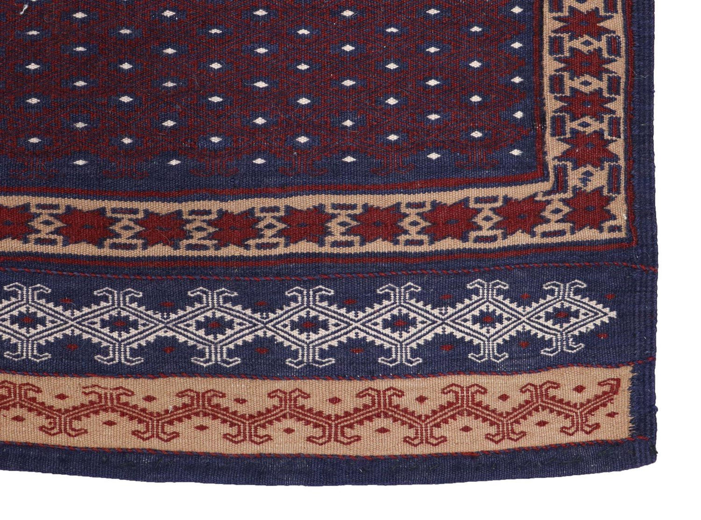 Afghansk kilim Teppe 146x135cm
