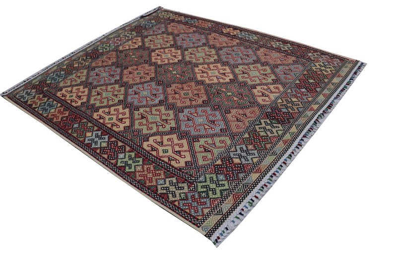 Afghansk kilim Teppe 205x178cm